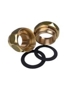 Racores 1" para bomba circuladora UPS25 N en Bronce GRUNDFOS