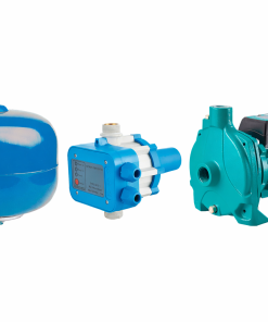 KIT PRESURIZACION/ BOMBA CENTRIFUGA TAIFU 1HP TCP 158 1x220+ PRESSCONTROL TAIFU TPC 10 A + TANQUE HIDRONEUMÁTICO TAIFU 24 LTS